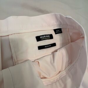 Murano Alex Fit Men’s Chinos — Pale Pink Size: 36/30 Excellent Condition